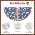 thumbnail image 3 of Fotbe Cute Baby Animals Pattern Christmas Tree Skirt, Tree Skirts Plush Christmas Decorations, Christmas Tree Skirts Xmas Decorations Holiday Party Decor-48", 3 of 6