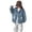 B-Blue, variant on QHFBli Girls Denim Jackets, Basic Oversized Jean Jacket for Girls Fall Outwear Button Down Trucker Jacket