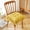 Ginger, variant on 4 Pack Ruffled Chair Pads for Dining Chairs, Cotton Chair Cushion with Ties Farmhouse Seat Cushion for Dining & Kitchen Chair Seat Pads (Off-White,4 Pack)