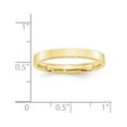 thumbnail image 4 of Auriga Fine Jewelry 10K Yellow Gold 3mm Standard Weight Flat Comfort Fit Wedding Band for Women Size 4, 4 of 5