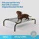 thumbnail image 2 of Cama para perros Coolaroo Coolaroo Elevated, pequeña, gris, 2 of 6