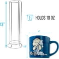 thumbnail image 3 of Silver Buffalo Peanuts Comic Strip 4-Pack Ceramic Mug Stack, 10-Ounces, 3 of 9