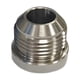 thumbnail image 4 of Accesorio de acero inoxidable para soldar, macho de palanquilla, duradero, para fluido de aire, refrigerante, aceite combustible, reemplazo directo, accesorio soldable con tapón de AN10, 4 of 9