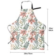 thumbnail image 5 of Picia Lilies Flowers Waterproof Apron for Unisex Adult - Adjustable Bib Apron with Pockets, Ideal for Cooking, Gardening, Painting, and Household Chores, 5 of 9