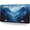 Blue Gray, variant on Marble License Plate, Aluminum Decorative Front Plate with 4 Holes, Car Decor, 6 x 12 in