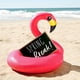 thumbnail image 5 of Large Bright Pink Flamingo Ring Float 116x96cm, Pool Toy Rubber Ring For Swimming Pool Outdoor Party Adults or Kids, 5 of 5