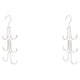 thumbnail image 2 of Cateissary Monederos Bolsos Colgador Gancho para colgar Cinturones Titular Suministros resistentes Plata 2Conjunto, 2 of 6