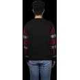 thumbnail image 2 of Suéter navideño Ugly Santa Claus feliz Navidad para hombre Rev  Sueter cerrado cuello redondo tejido, 2 of 2
