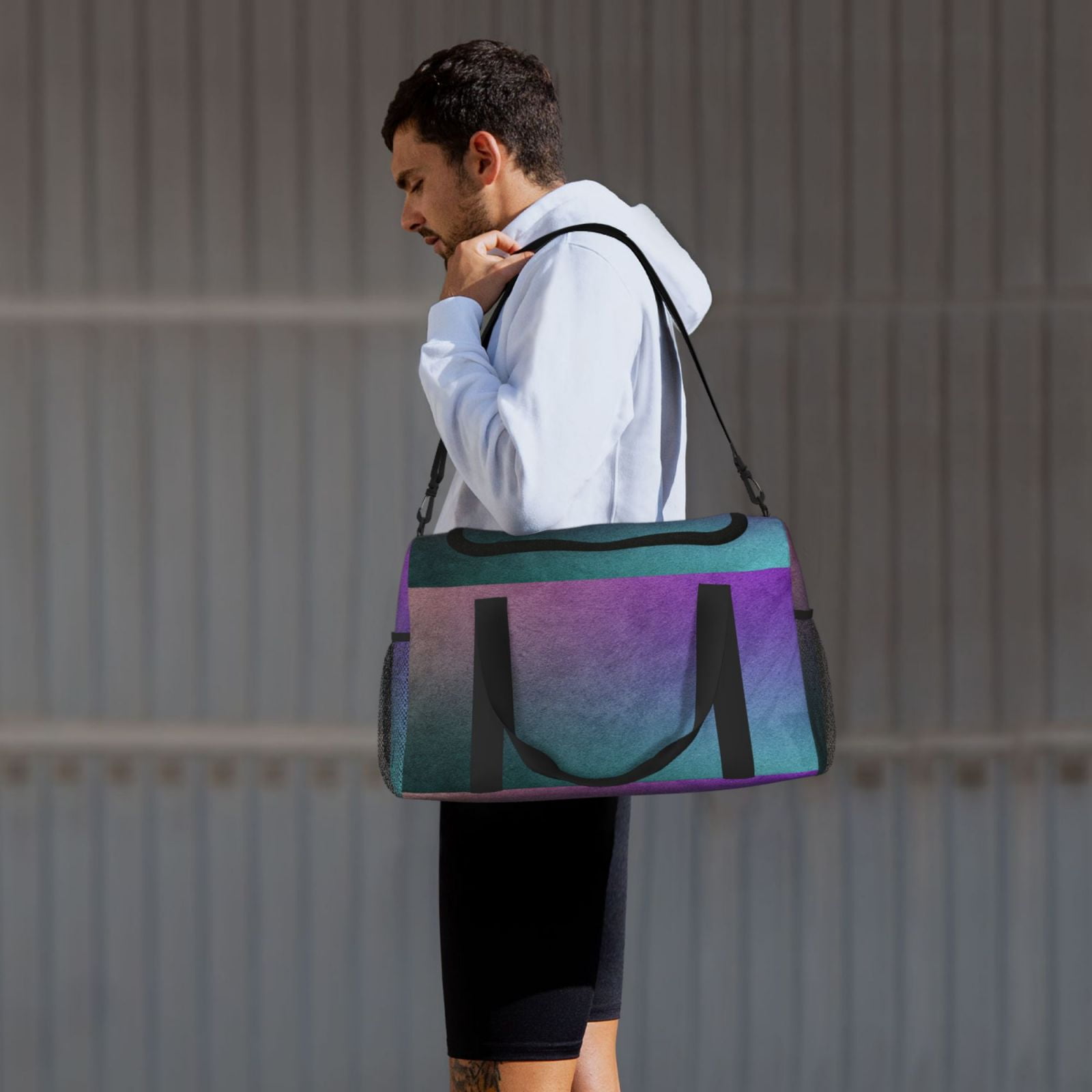 Fuzoiu vintage dark paint Print Travel Duffle Bag,Carry On Tote Bags,Duffel Bag,Sport Gym Bag, Hospital Bag for Labor and Delivery, Overnight Bag,Luggage Bag