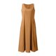 thumbnail image 2 of Vestido largo liso con cuello redondo y bolsillos para mujer: corte holgado informal, transpirable, adecuado para la playa, fiestas y el día a día, tallas S-XXL., 2 of 5