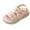 Pink, variant on Girls Breathable Layer Non Slip Ground Lightweight Daily Walking Sandals Shoes