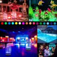 thumbnail image 2 of Lámpara LED sumergible Luces, Luces LED para Piscina a Prueba de Agua con Control Remoto (RF), 16 Colores, Luces LED RGB para Acuario, Piscina y Decoración de Fiestas (2 uds.) -, 2 of 3