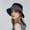 Dark Gray, variant on Boonie Hat Wide Brim Hats for Women Packable Sun Hat Packable Bucket Hats for Women Fishing Hat for Men, Gray One Size