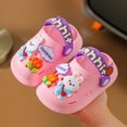 thumbnail image 2 of Dakaela 6M-6Y Toddler Garden Clogs Boys Girls Slip on Water Shoes Summer Lightweight Outdoor Baby Cute Slides Sandals for Beach Pool Pink, 2 of 6
