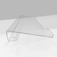 thumbnail image 2 of Shisuyan Computer Keyboard Stand Riser Acrylic Transparent 1Pack 16.58X6.88X1.38in, 2 of 8