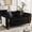 Black, variant on Rophefx 67" Mid-Century Silver Gray Velvet Tufted Sofa,Classic Chesterfield Deep Seat Sofa Couch with Gold Metal Legs & Pillows,2 Seater Loveseat for Living Room Bedroom Apartment Office Furniture
