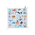 thumbnail image 1 of Manta de pícnic al aire libre, estera de Camping, estera de playa de poliéster rectangular multiusos, resistente al agua para parque, jardín, césped, 220x210cm, 1 of 8