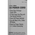 thumbnail image 4 of Lot of 4 RoadPro RPPS-220 3-Pin CB Radio Replacement Power Cord w/ Lighter Plug, 4 of 7