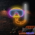 thumbnail image 5 of Handmadetneonsign Diver Mask Neon Sign, Scuba Diving Led Sign, Wall Art, Sport Home Wall Decor 91604, 5 of 5