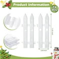 thumbnail image 2 of 24 Pcs Christmas Tree Fence White Plastic Picket Fence Decorative Border Small Garden Picket Fence Christmas Tree Fence Barrier for Dogs Weeding Party Garden Home Decorations 11.81 x 3.94 Inch, 2 of 6