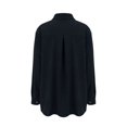 thumbnail image 6 of ZJXFGS Chiffon Blouses for Women Womens 3/4 Sleeve Tops and Blouses Fall Tees Womens Tops Basic Tops for Woman Work Tops for Women Women’S Blouses Long Sleeve Undershirt for Women Blue M, 6 of 6