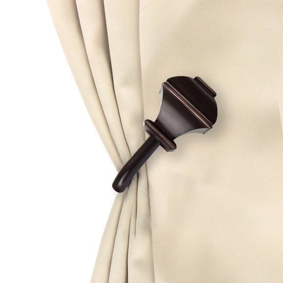 Domovina Arya Curtain Holdback Pair-Color:Cocoa