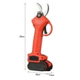 thumbnail image 2 of 48V Cordless Electric Pruning Shears Portable Garden Shears Tree Trimmer Branch Cutter with Lithium Battery Adapter for Gardening, 2 of 7