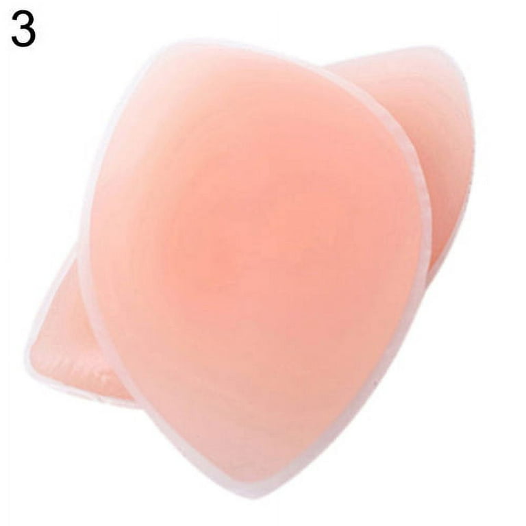 harmtty Swimsuit Padding Inserts Women Push Up Thicken Inflatable Bra Chest  Breast Pads,Skin Color 