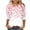 O, variant on Luxalzxs Womens Valentine's Day Shirts Crewneck 3/4 Length Sleeve Oversized Tops Cute Love Heart Graphic Tees Dressy Casual Blouse