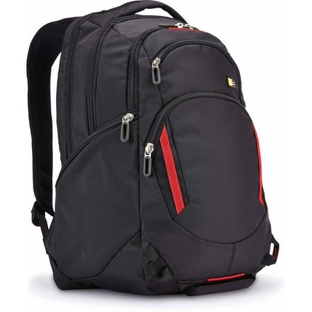 Case Logic BPED-115 Evolution Deluxe Laptop and Tablet Backpack with Lumbar Padding and Grab Handles, Black