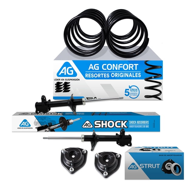 Kit Original AG para Auto Traseros para Nissan Tsuru 1992 a 2017 4 Piezas Nuevos
