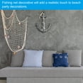 thumbnail image 6 of Uxcell 79 x 39 Inch Decorative Fish Net, Fishing Net Wall Hangings Decoration for Ocean Them Party, Light Pink, 6 of 6