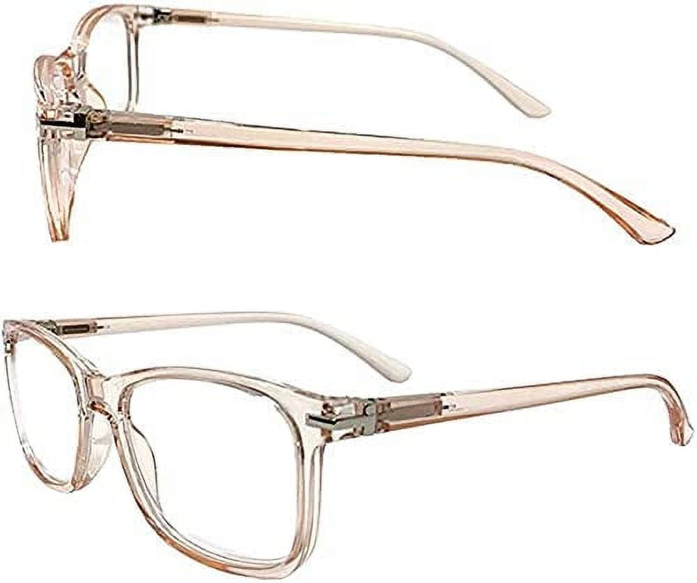 Readerest Blue Light Blocking Reading Glasses Blush Zero Magnification