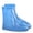 Blue, variant on Willtoo Waterproof Shoes Cover, Rain Boot Shoe Covers, Reusable Women Men PVC Rubber Sole Overshoes Galoshes Protectors for Cycling Camping Travel