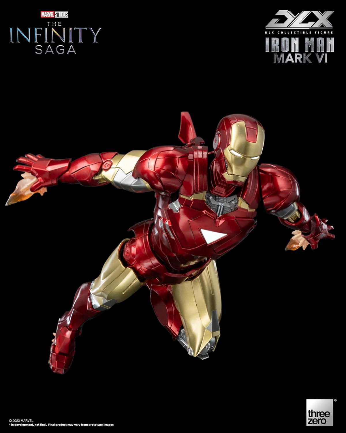 Marvel The Infinity Saga: Iron Man Mark VI DLX Action Figure Threezero
