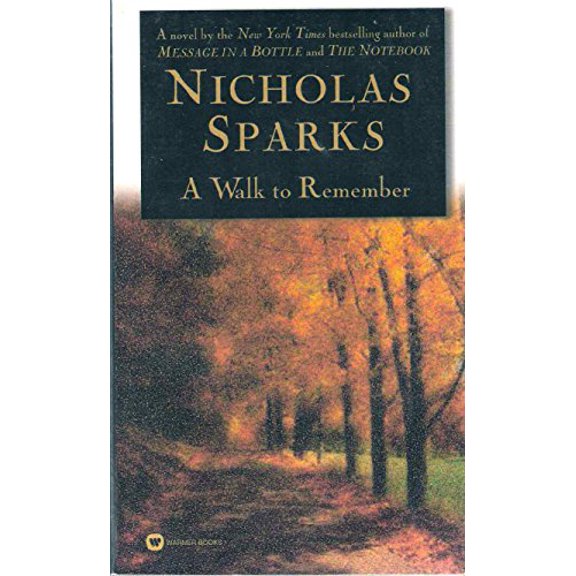Pre-Owned A Walk to Remember, 9780446222280, 0446222283, Paperback,