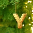 thumbnail image 5 of Gold 26 Letter Ornaments for Christmas Tree Decoration - Personalized Hanging Pendant Xmas Alphabet for DIY Craft Ornaments (A), 5 of 7
