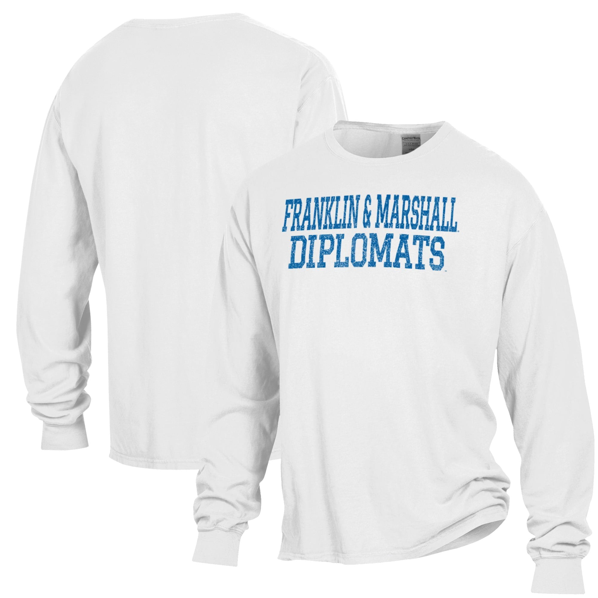 0円 最安値に挑戦 George Washington University Official Stacked Unisex Adult Long Sleeve T