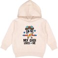 thumbnail image 2 of Inktastic My Gigi Loves Me Grandson Panda Toddler Hoodie, 2 of 4