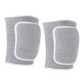 thumbnail image 4 of Ejercicio , Baile, Fútbol, ​​patinaje , Protector gris shamjiam Almohadillas protectoras para las rodillas deportivas, 4 of 9