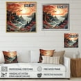 thumbnail image 4 of Designart "Coastal Calm Papercut I" Nautical & Beach Floater Framed Canvas Print, 4 of 7