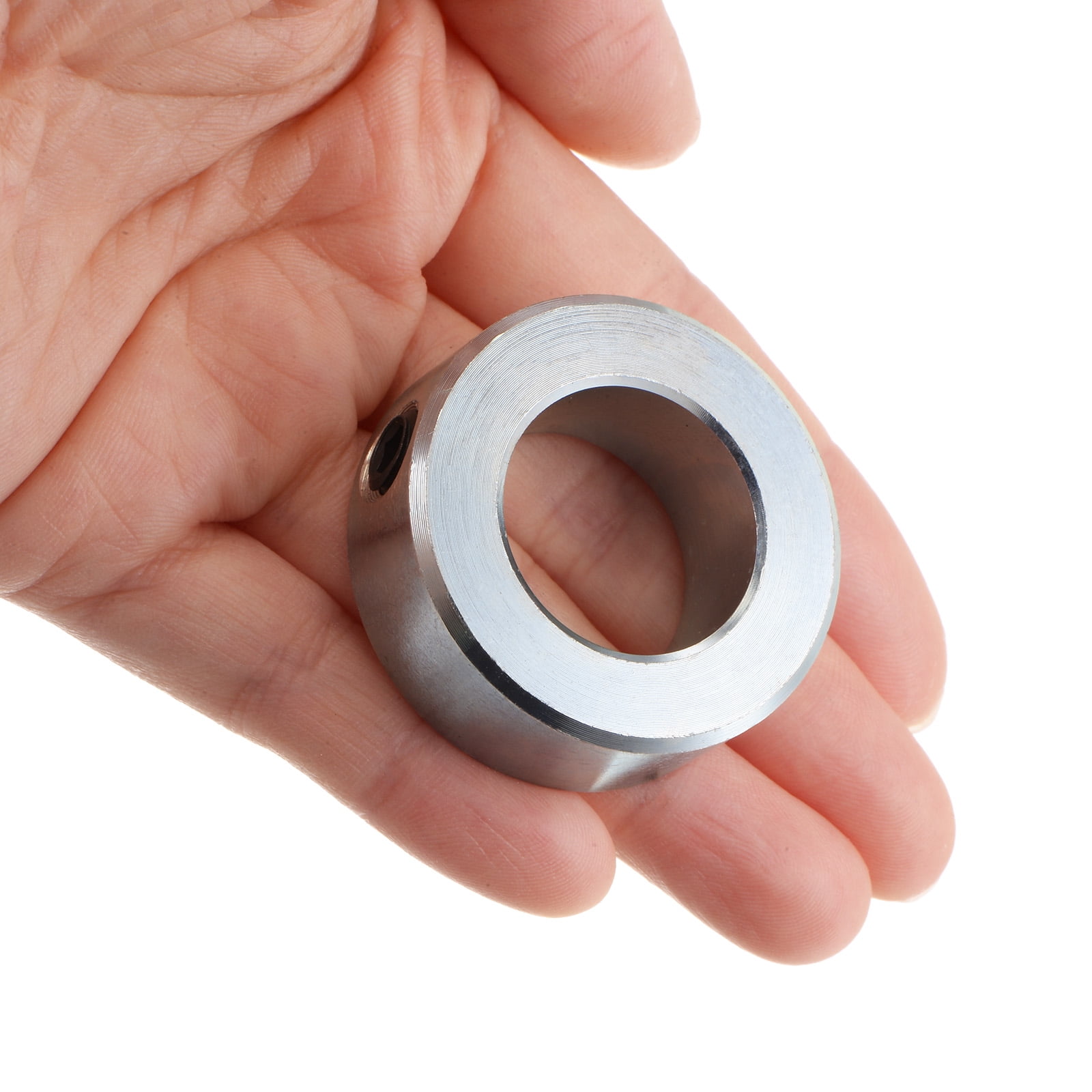4 Packs Set Screw Collars 7/8" Bore Carbon Steel Shaft Collars, 1-1/2" OD, 9/16" Width Axle Collar Clamp