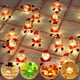 thumbnail image 1 of Guirnalda de luces para árbol de Navidad, Papá Noel, muñeco de nieve, alce, adornos navideños para el hogar, Navidad, Año Nuevo, 2023, 1 of 5
