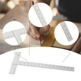 thumbnail image 6 of MAGIDEAL T Ruler Engineering Portable Drafting Ruler for Engineer Drawing Office Home, 6 of 8