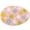 Floral Egg, variant on 20x32in Black Aztec Boho Western Non Slip Bath Mat for Bathroom