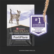 Purina Pro Plan Veterinary Supplements FortiFlora Cat Probiotic Supplements for Cats with Diarrhea, 1.06 oz.