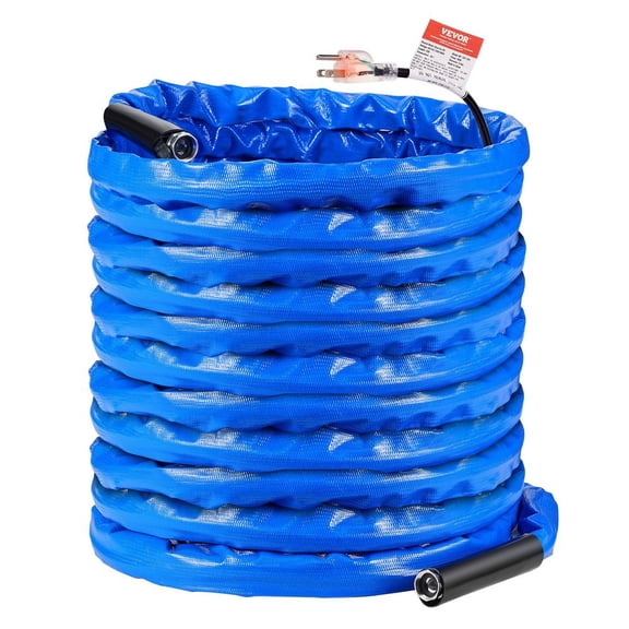 100ft Heated Water Hose for RV -45°F Antifreeze Heated Drinking Water Hose