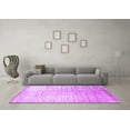 thumbnail image 3 of Ahgly Company Indoor Rectangle Abstract Purple Contemporary Area Rugs, 4' x 6', 3 of 4