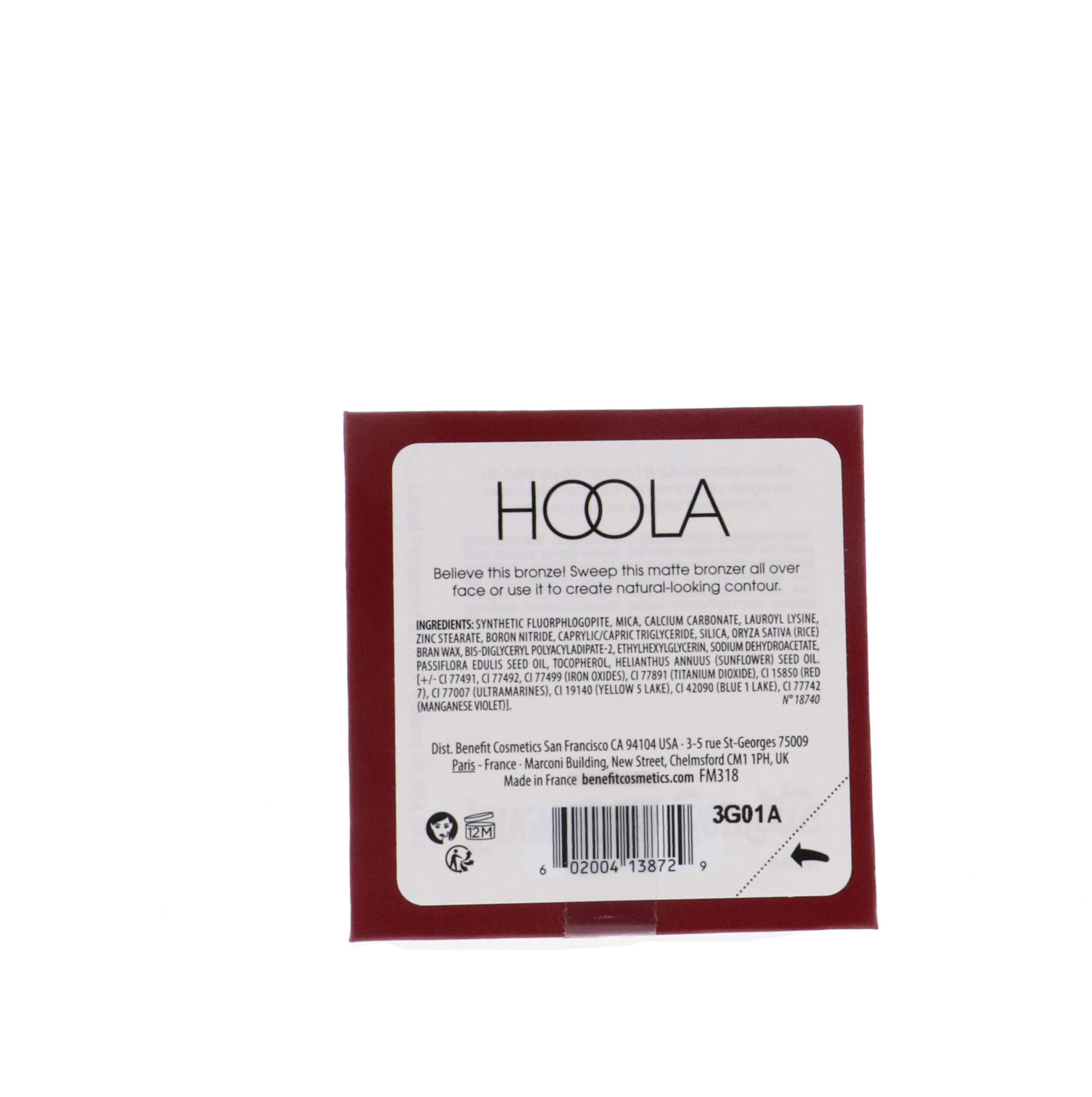 Benefit Hoola Matte Bronzer 8g/0.28oz, Silky-soft powder for glow