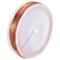 Uxcell 99.9% Soft Copper Wire 32 GA, 98ft, 0.03 Pound Spool Pure Copper Wire